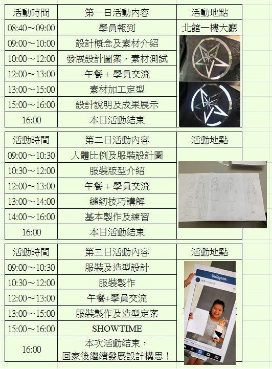 【2022夏令營】創意夏令營~我是造型設計師 (8/2-4)