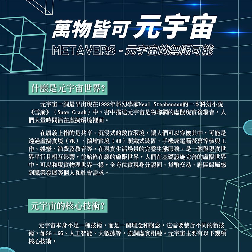 科工館特別策劃【元宇宙微型展】，歡迎大家踴躍前往參觀！