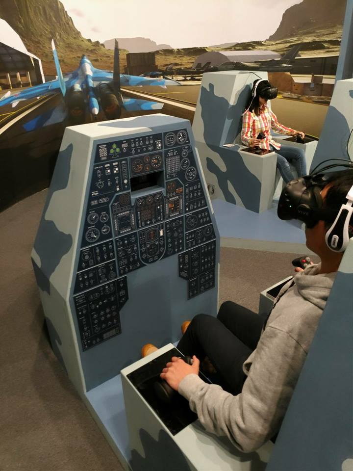戰機飛行VR模擬體驗 ❤️ 票價優惠方案延長至107/8/31